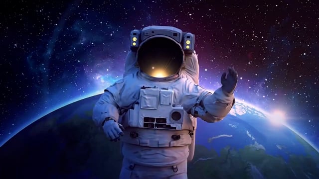 Mec Montage Vidéo Sur Pc Pour Le Blog Espace Image stock - Image du  astronautes, maison: 257078613