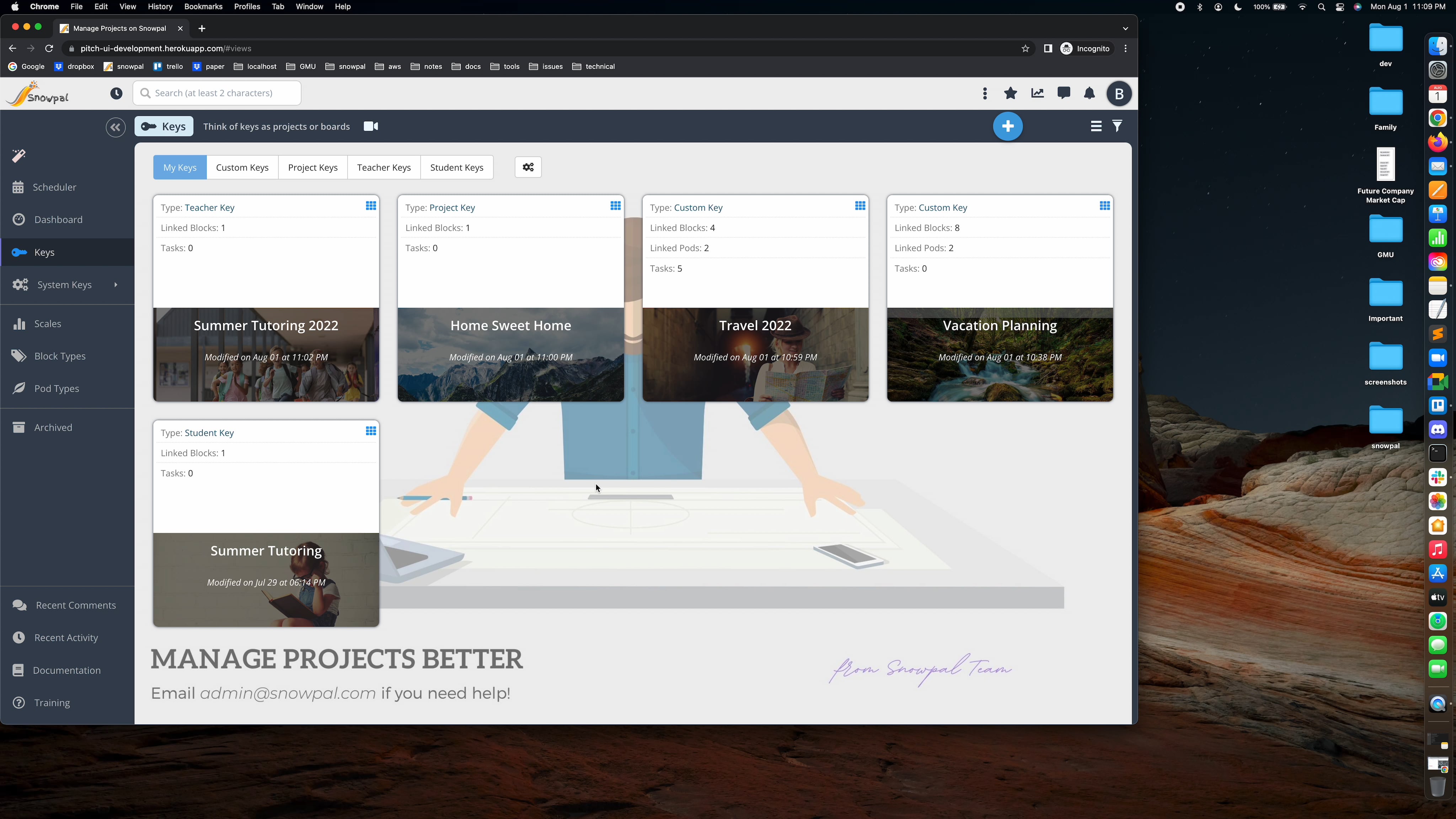Web App: Keys on Vimeo
