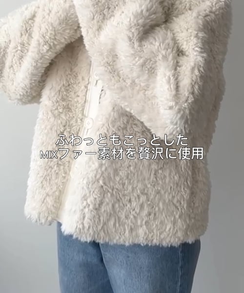 JEANASIS Fur Leather Jacket - ジャケット・アウター