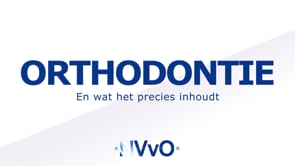 Orthodontie: een zaak van de specialist.