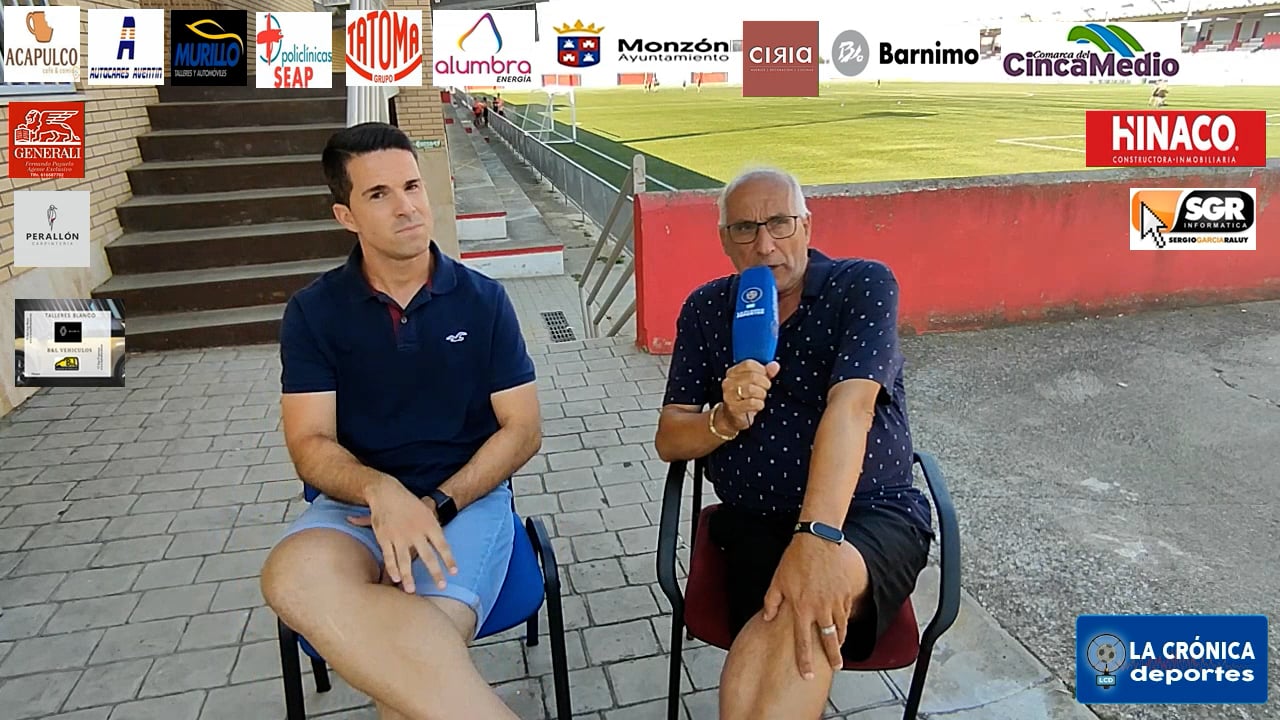 CARLOS DELGADO BLANCO NUEVO ENTRENADOR DEL AT.BINEFAR A DONDE LLEGA DESPUÉS DE UN GRAN TRABAJO EN EL AT.MONZÓN FÚTBOL BASE