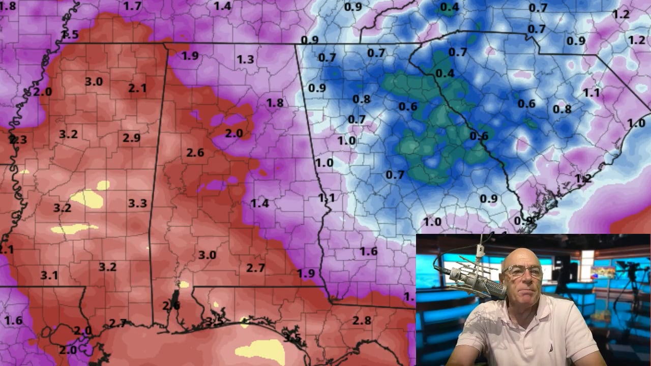 James Spann says some strong storms are possible in Alabama over the ...