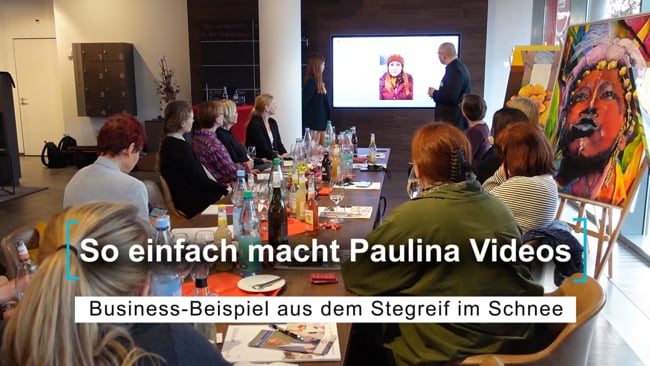 Paulina Beispiel Video im Schnee aus dem Stegreif 2