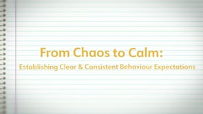 From Chaos to Calm No. 1