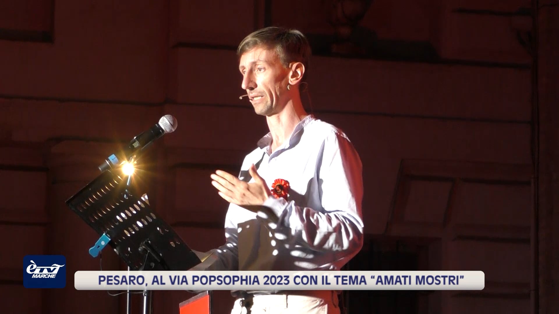 Pesaro, al via Popsophia 2023 con il tema “Amati Mostri” - VIDEO