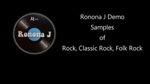 Ronona J Demo Video - Rock, Classic Rock, Folk Rock