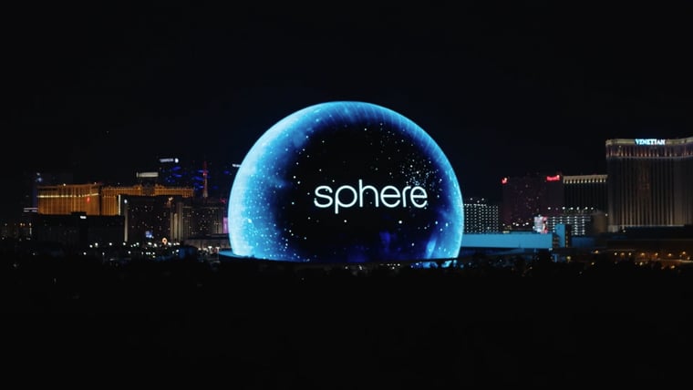 Las Vegas venue The Sphere launches bid for world's biggest LED ...