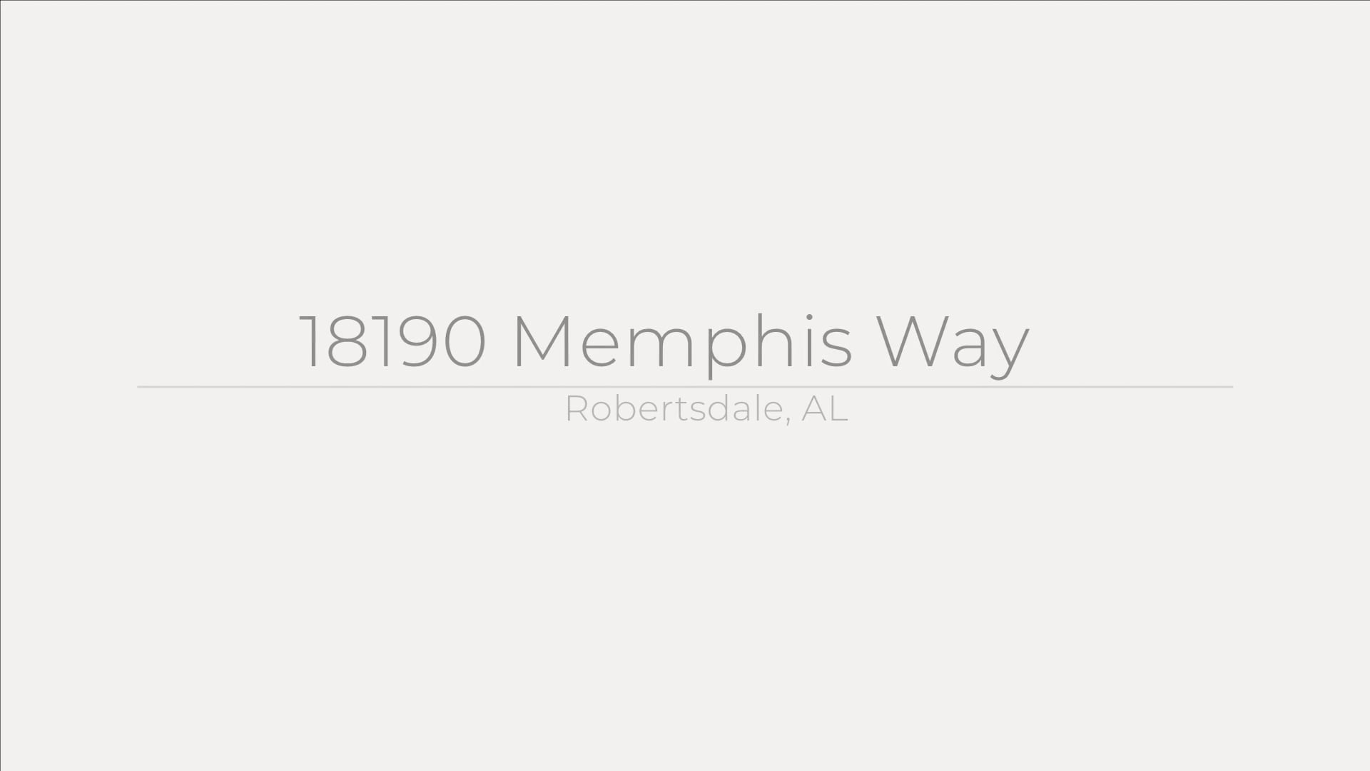 18190 Memphis Way, Robertsdale, AL on Vimeo