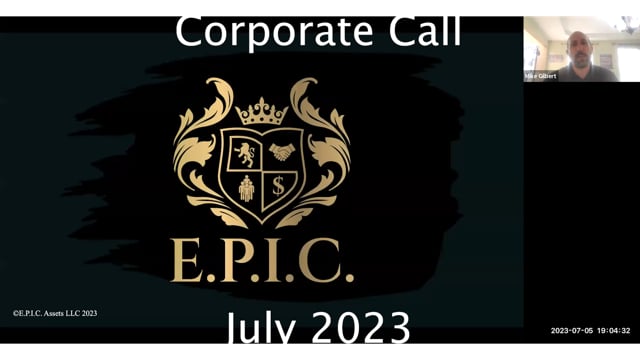 July 2023 Corporate Call