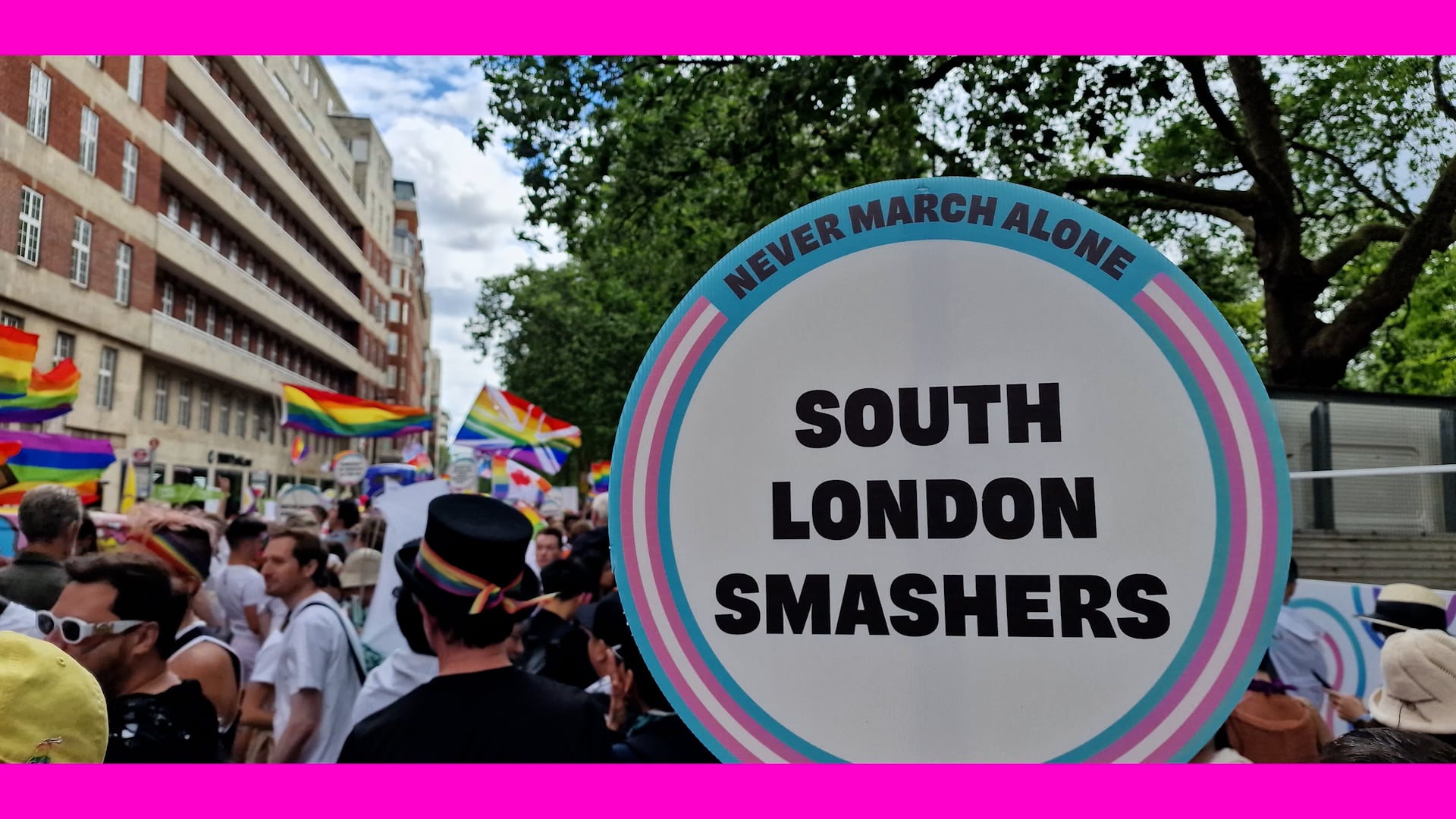 Smashers Pride March 2023