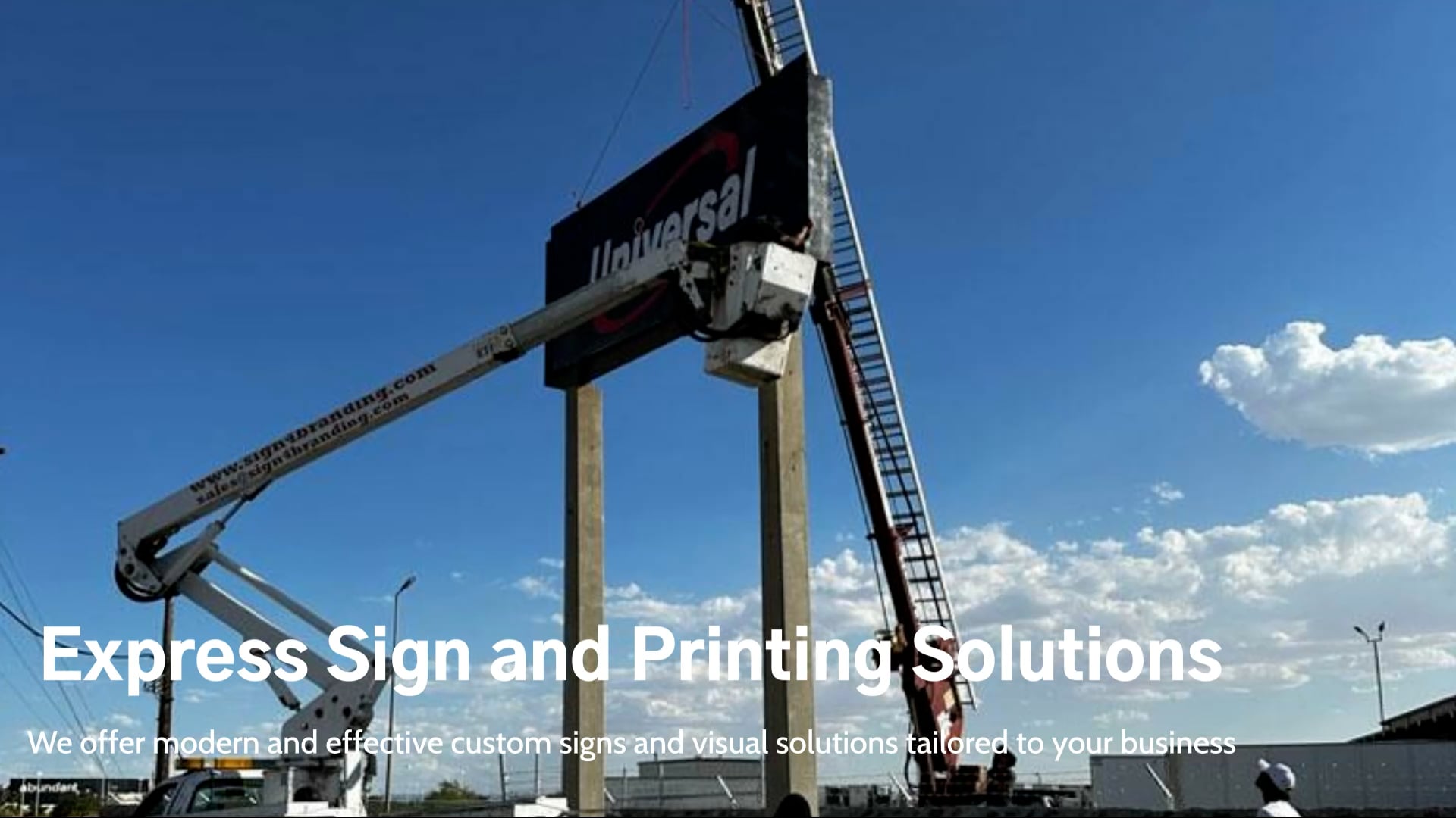 Commercial printing bmv medias signs