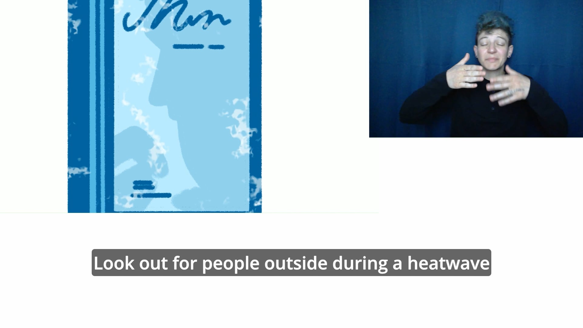 PBEM_EXTREME_HEAT_SAFETY_ANIMATION_5_LOOK_OUT_ENGLISH with ASL & New ...