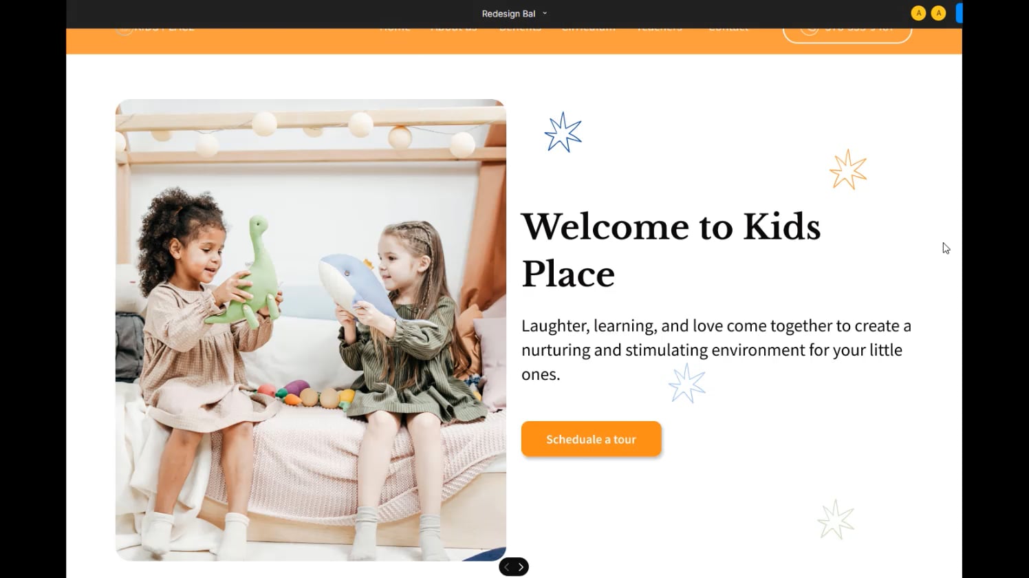 main page on Vimeo