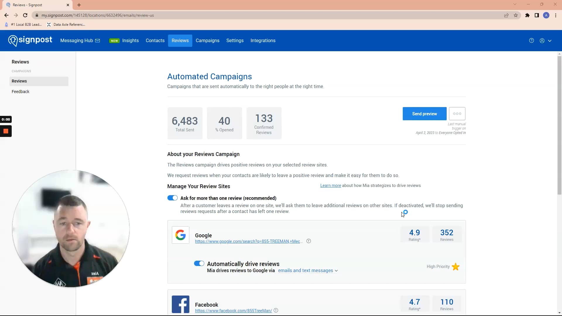 Reviews Signpost on Vimeo