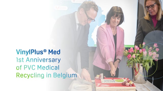 1st Anniversary of PVC Medical Recycling in Belgium