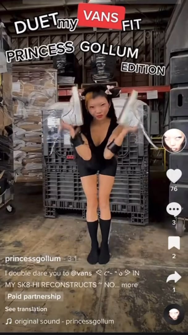 Vans TikTok | Princess 3 on Vimeo
