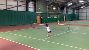 Red SERVE EXERCISE