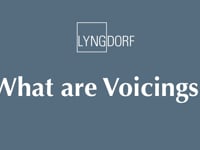 Voicings 1 - Was sind Voicings?