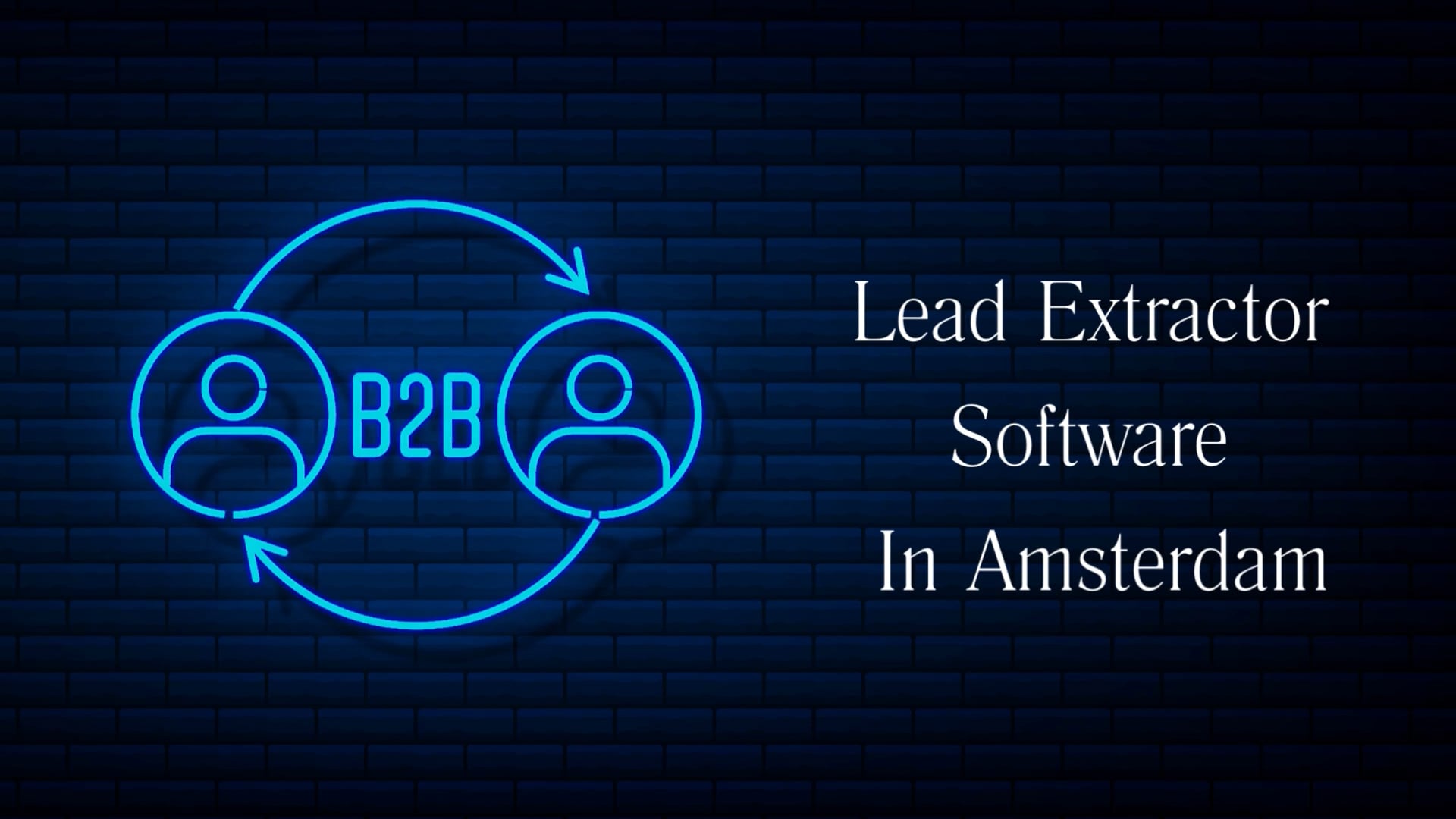 Best B2B Lead Extractor Software In Amsterdam on Vimeo