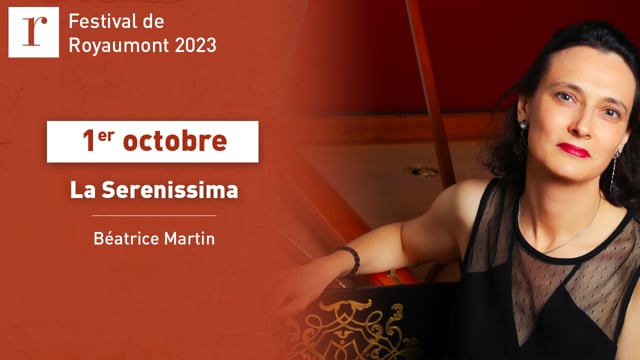 Béatrice Martin joue sur un clavecin historique lors du Festival de Royaumont 2023