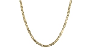 Canaria 10kt Yellow Gold Byzantine Necklace