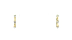 Canaria .25 ct. t.w. Diamond Huggie Hoop Earrings in 10kt Yellow Gold