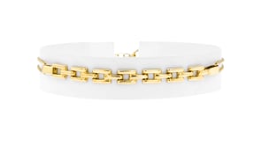 10kt Yellow Gold Panther-Link Bracelet