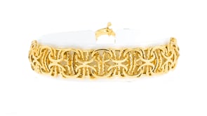 Canaria 10kt Yellow Gold Interlocking Link Bracelet