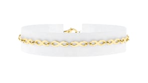 10kt Yellow Gold Infinity-Link Bracelet
