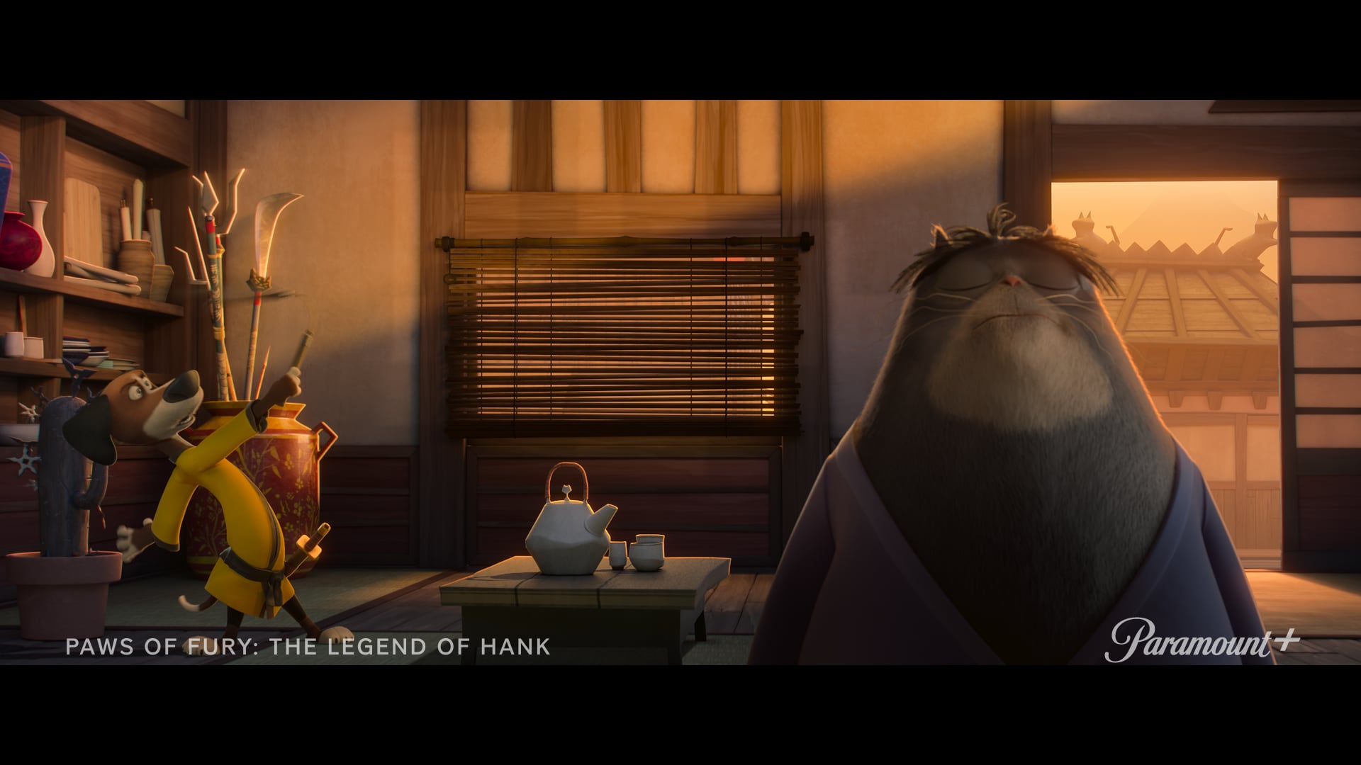 Paws of Fury: the Legend of Hank, Paramount +