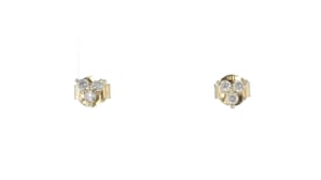 Canaria .20 ct. t.w. Diamond Trio Earrings in 10kt Yellow Gold