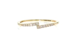 10 ct. t.w. Diamond Linear Ring in 10kt Yellow Gold