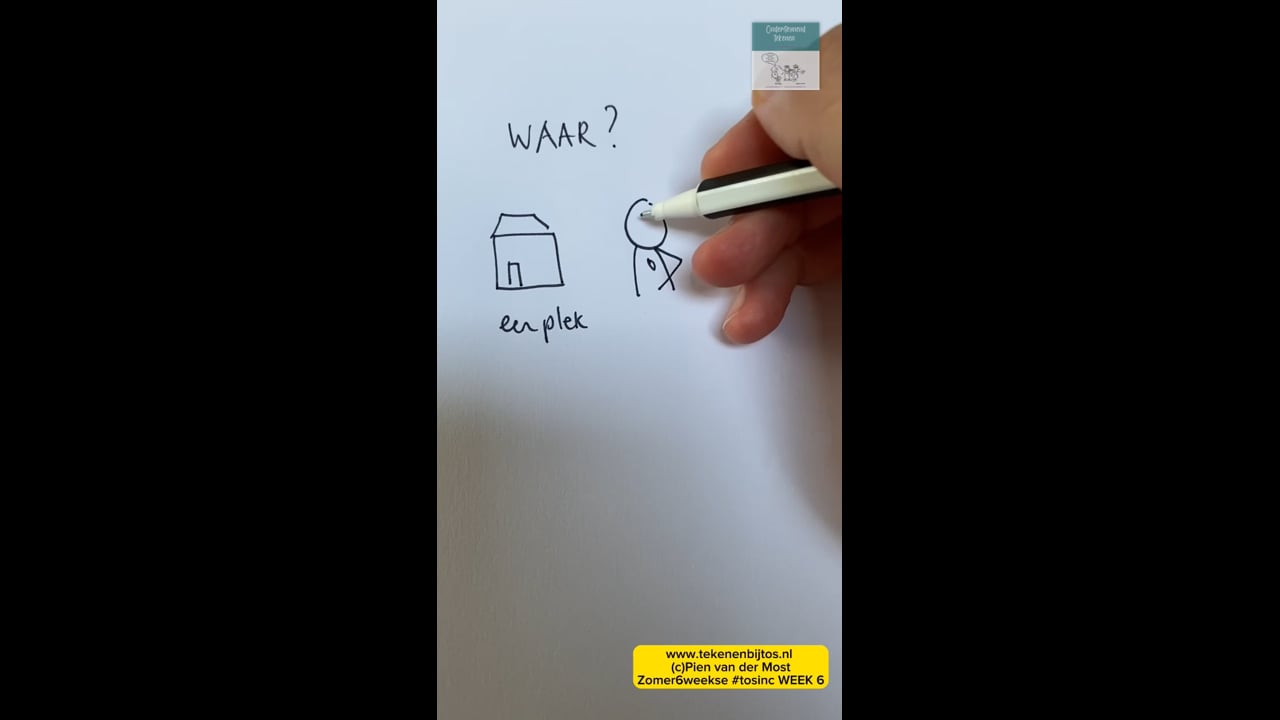 Week 6 zomer6weekse: Waar?