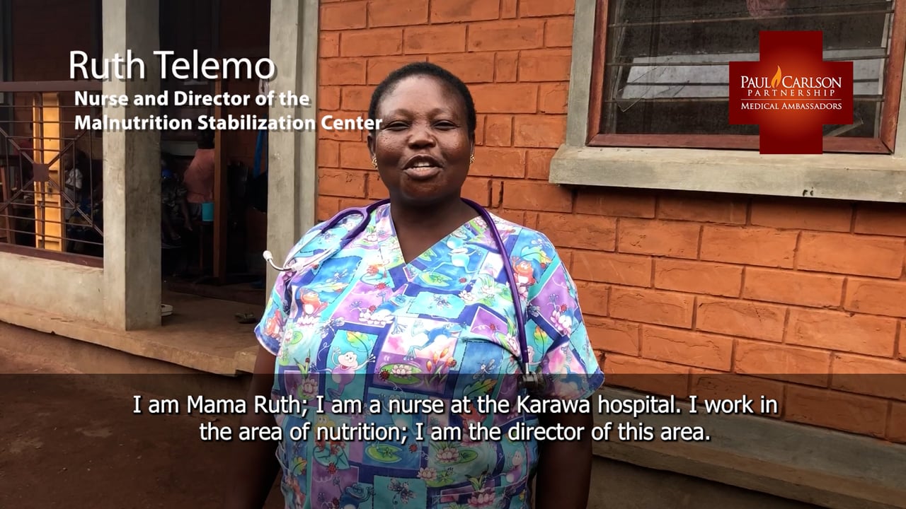 Meet Ruth Telemo, Director of Karawa Hospital Malnutrition Stabilization Center