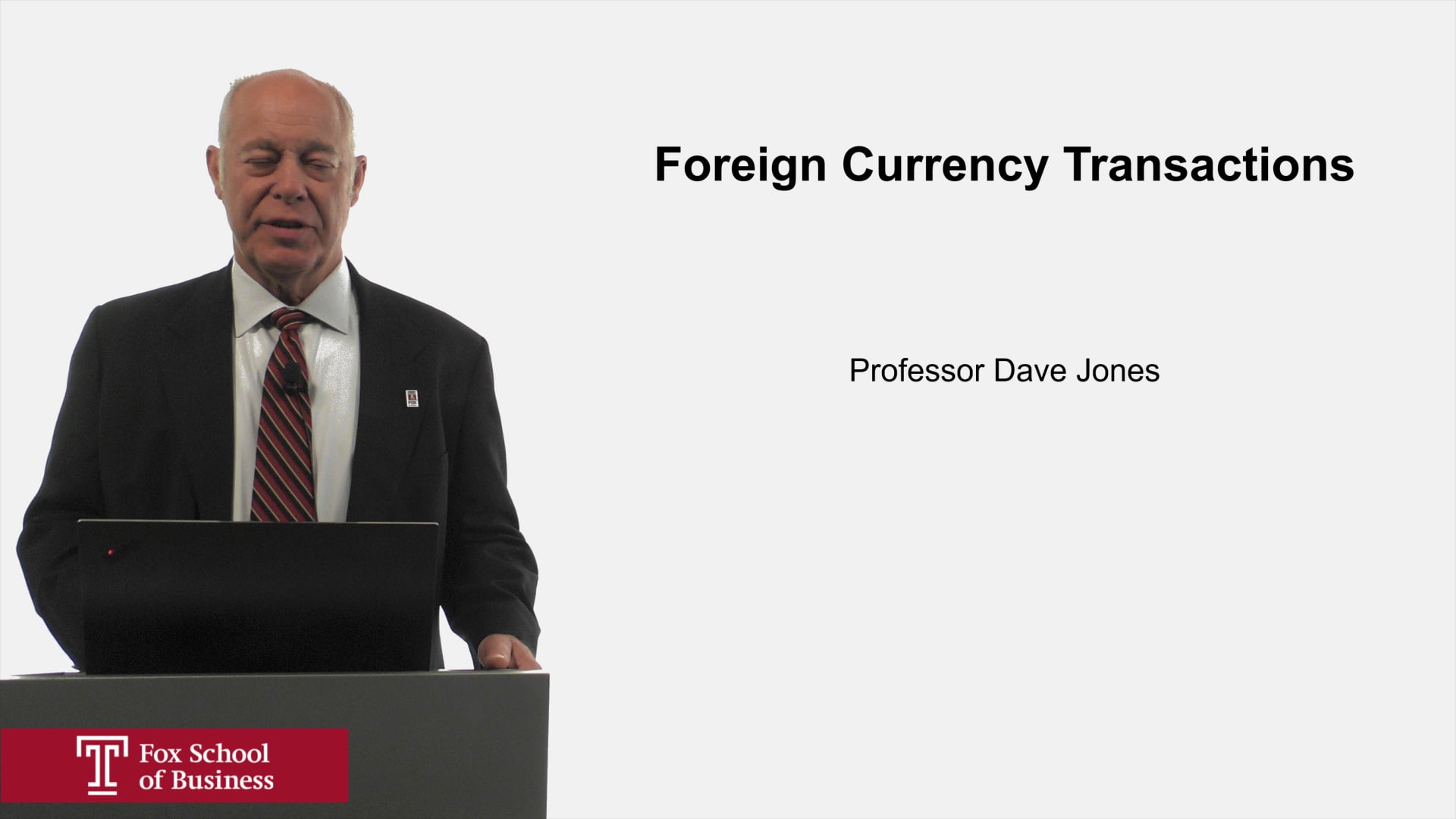 Foreign Currency Transactions