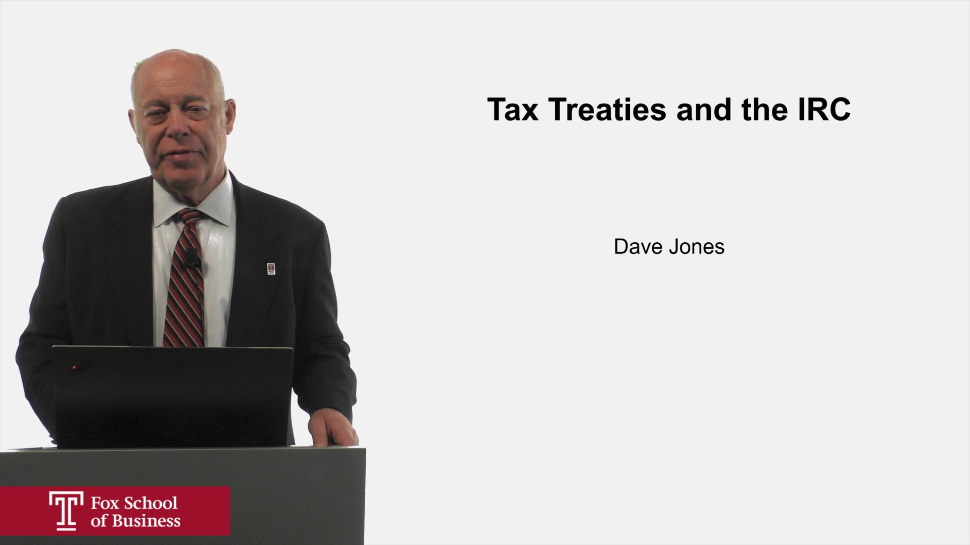 Tax Treaties and the IRC