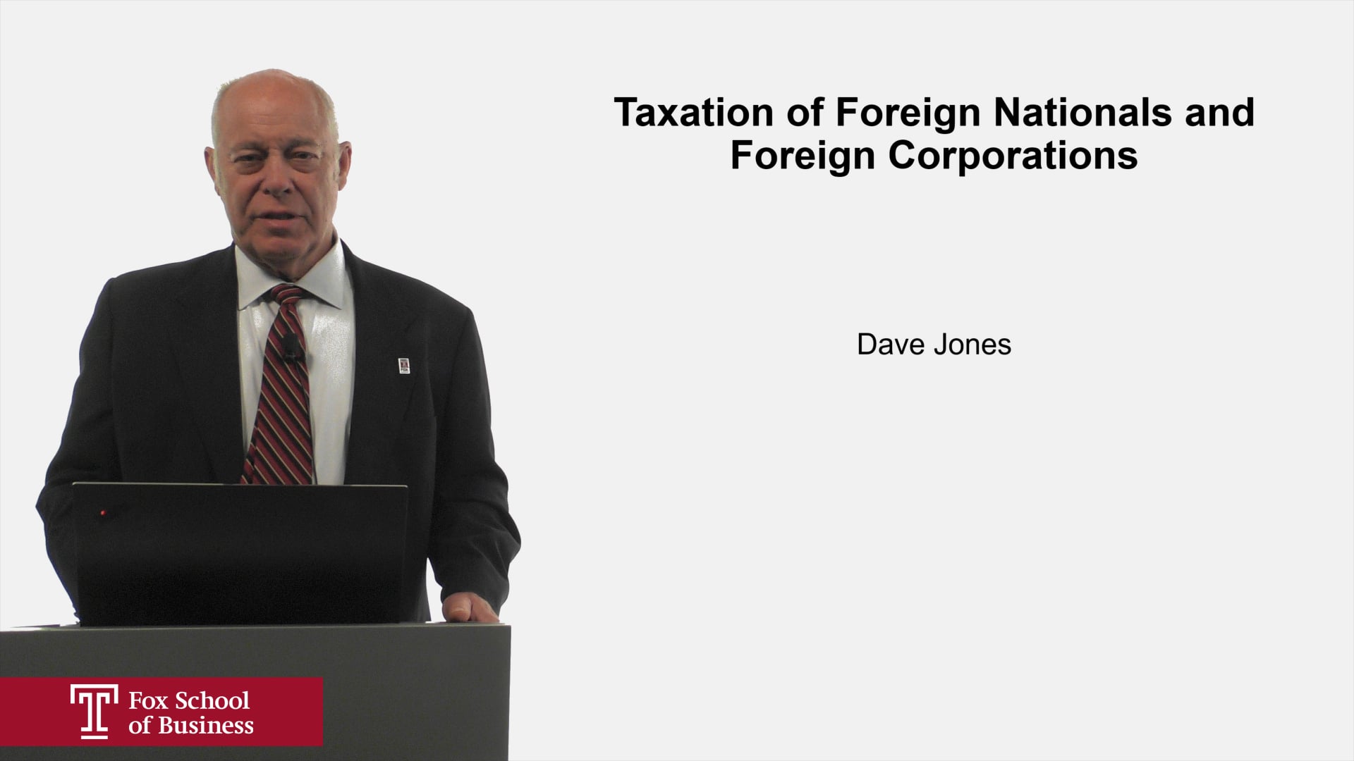Taxation of Foreign Nationals and Foreign Corporations