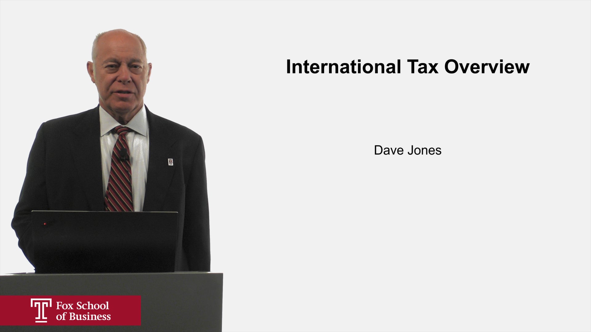 International Tax Overview