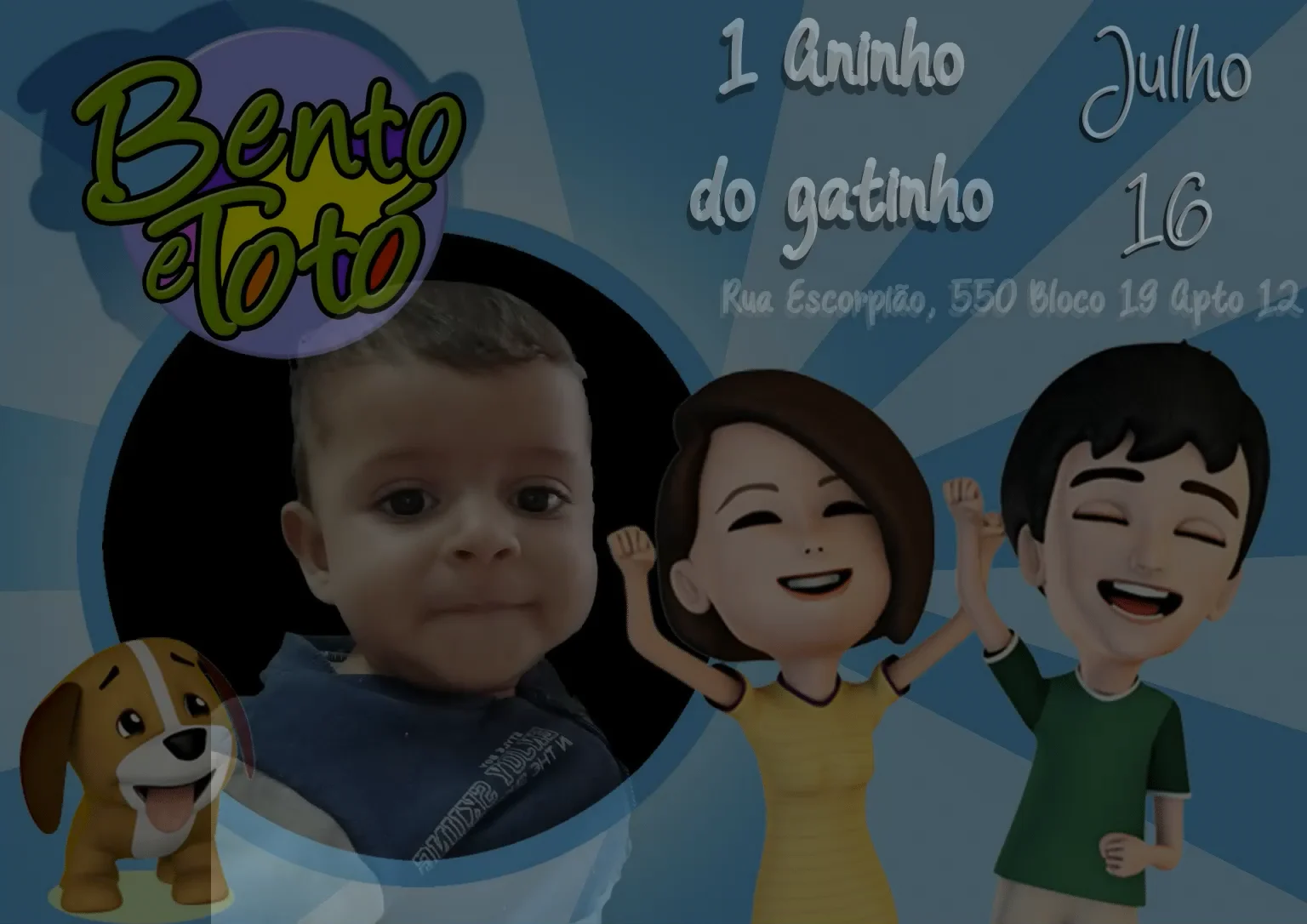 Bento e Totó - Funk do Patinho (Desenho Infantil) 