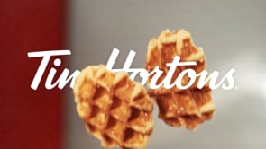 Tim Hortons Maple Waffle Breakfast Sandwich