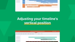 How to Adjust Your Timeline's Vertical Position | Office Timeline