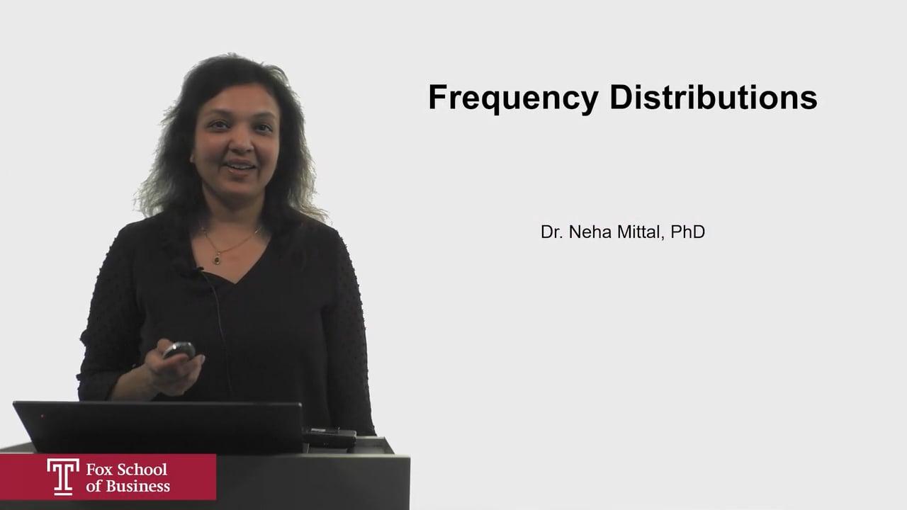 Frequency Distributions