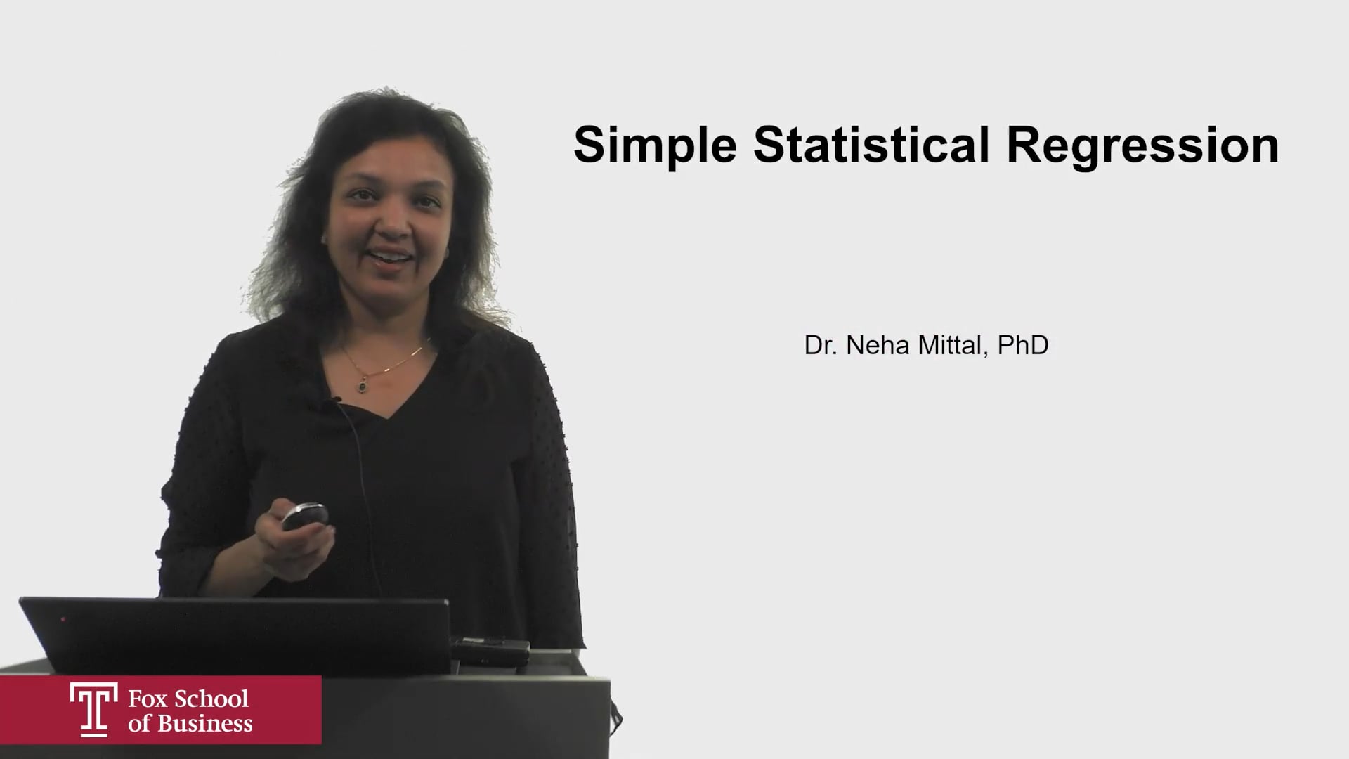 Login to view Simple Statistic Regression