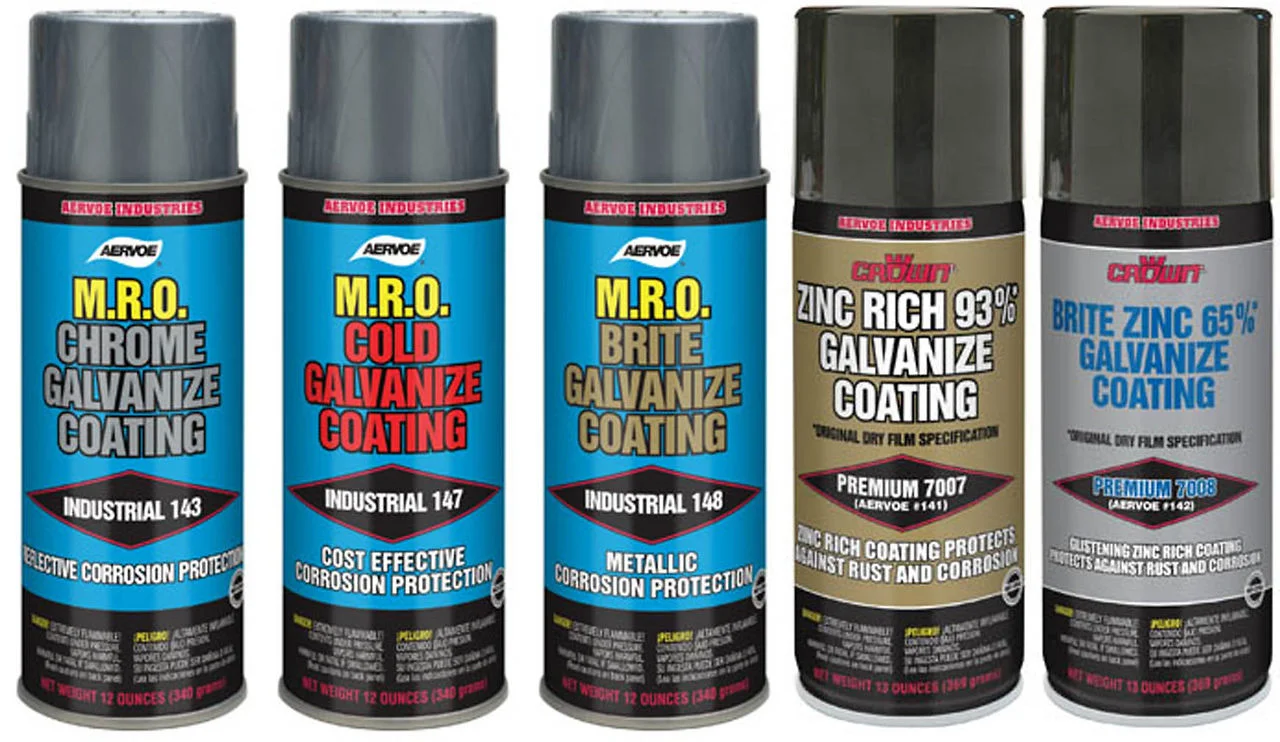 Brite galvanize coating 65 zinc clearance rich