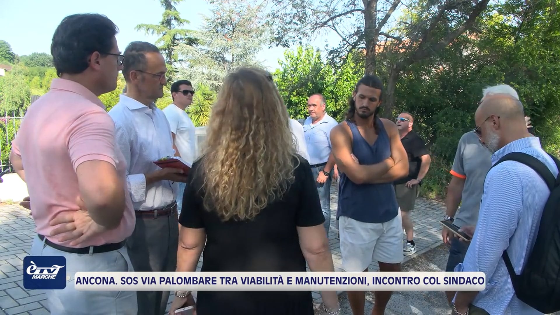 Ancona. Sos via Palombare tra viabilità e manutenzioni, incontro col sindaco - VIDEO