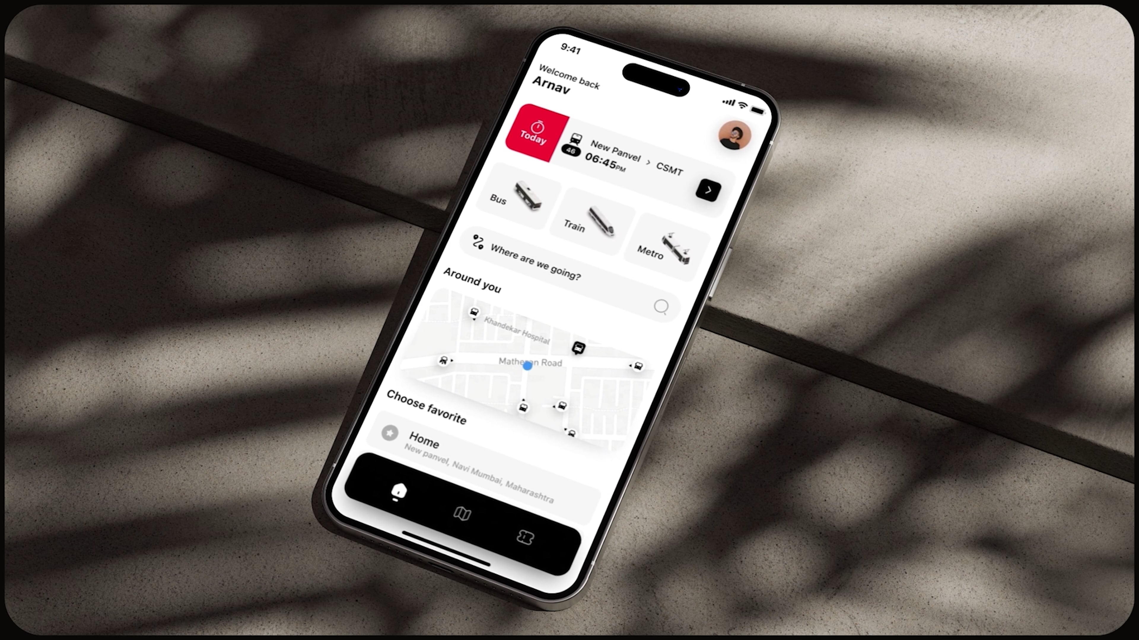 Iphone 14 on concrete round corners on Vimeo