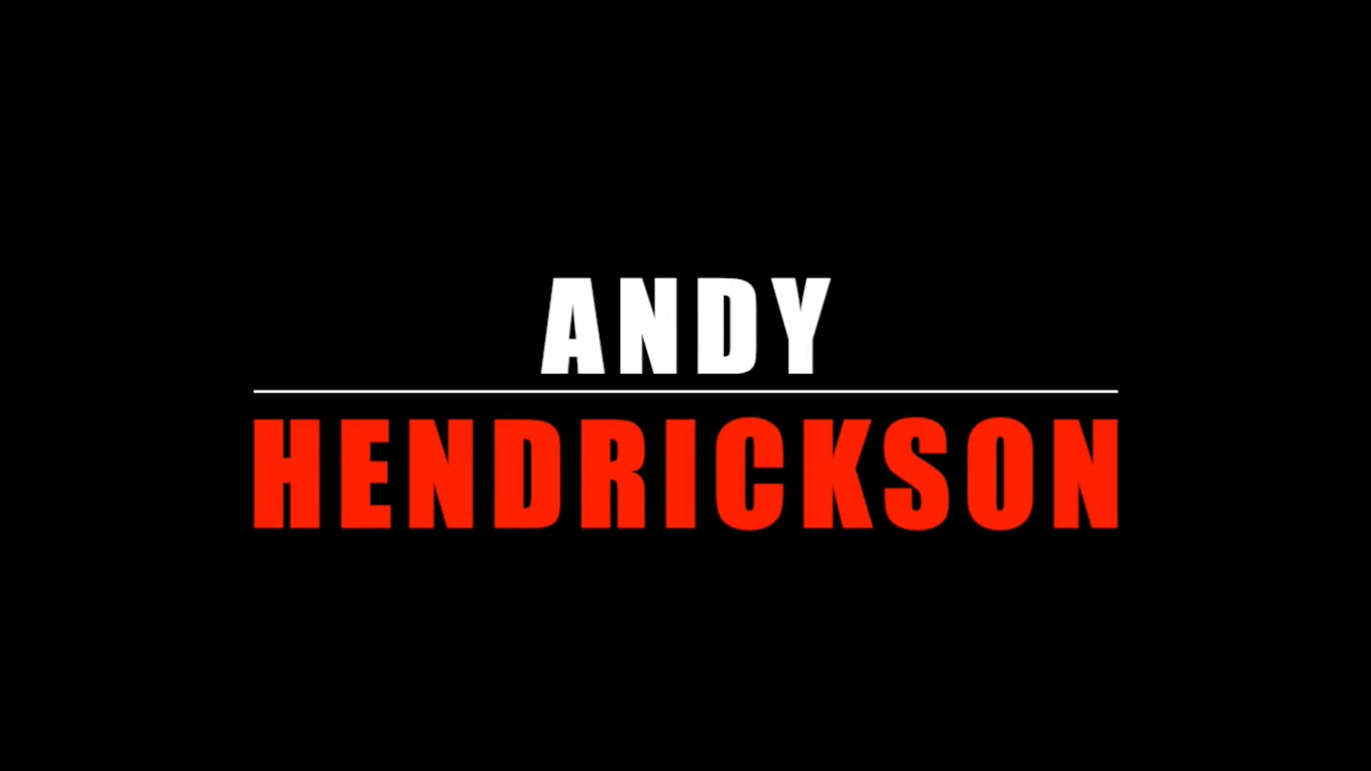Promotional video thumbnail 1 for Andy Hendrickson - Comedian