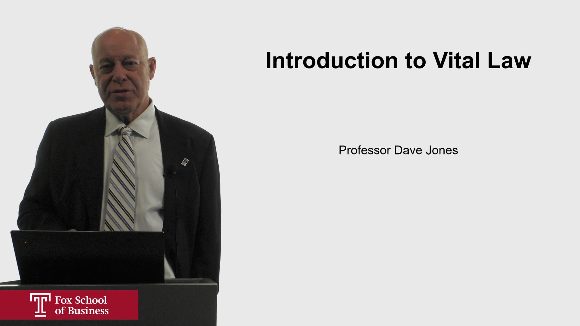 Introduction to Vital Law