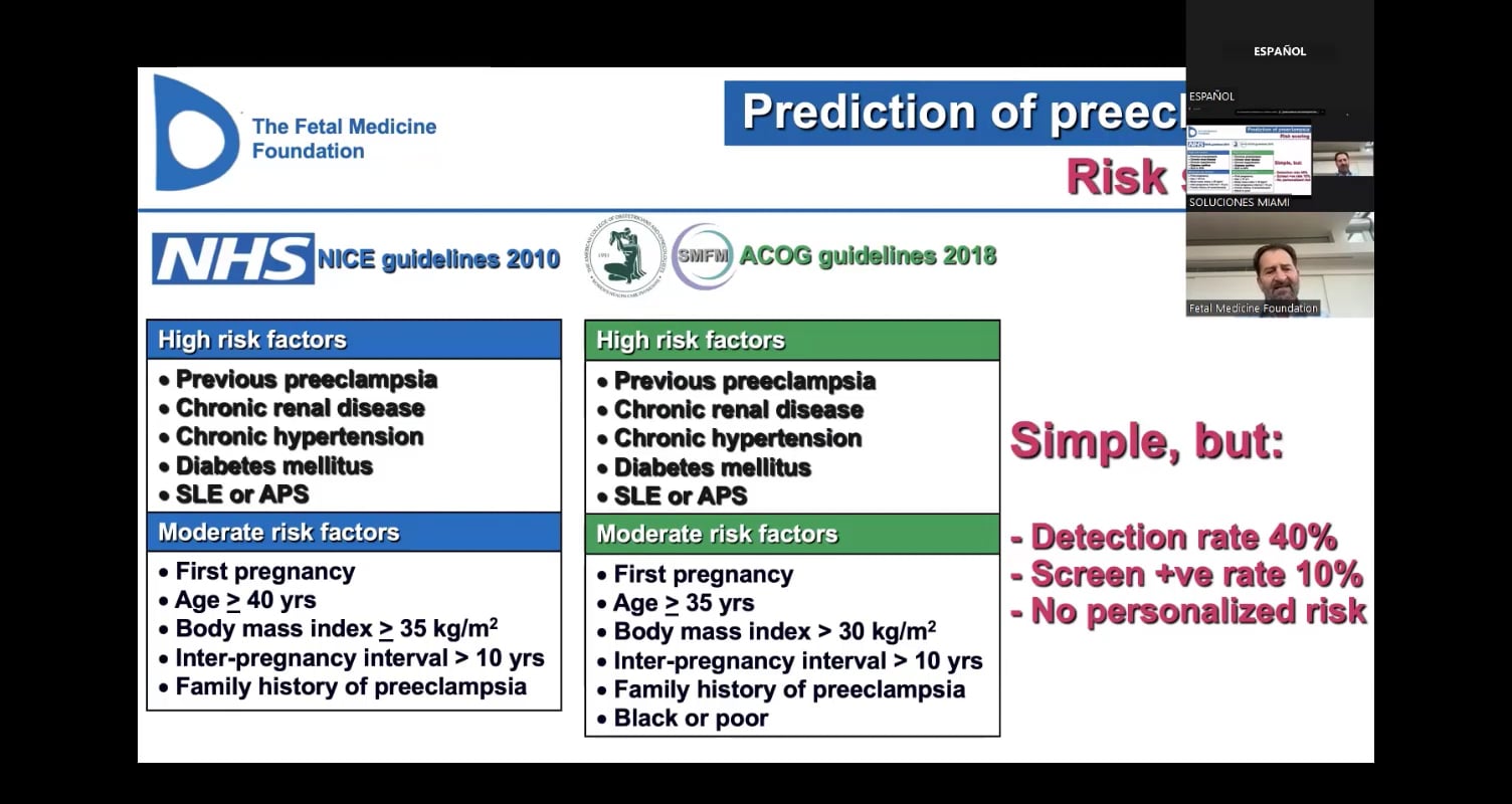 Prediction and Prevention of Preeclampsia - Kypros Nicolaides