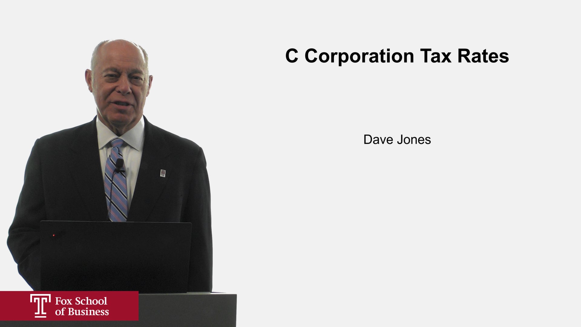 C Corporation Tax Rates